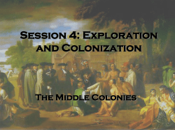 The Middle Colonies