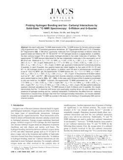 Probing Hydrogen Bonding and Ion&minus;Carbonyl