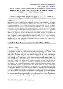 Pages: 31-44 (Download PDF) - European/American Journals