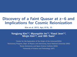 Discovery of a Faint Quasar at z~6 and Implications for Cosmic
