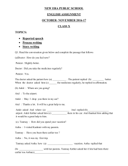 Class X Assignment - New Era Public School