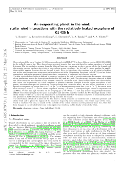 An evaporating planet in the wind: stellar wind interactions with the