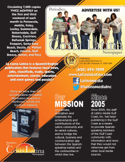 Since 2005 Our MISSION - Pensacola