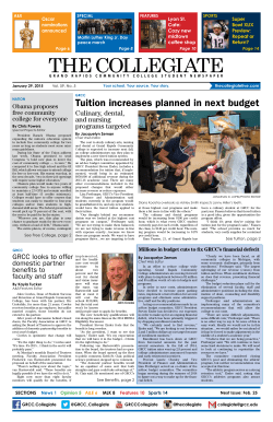 January 2015 - The Collegiate Live