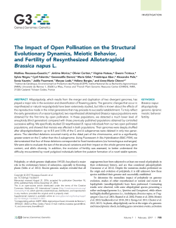 The Impact of Open Pollination on the Structural Evolutionary