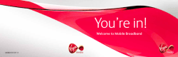 You`re in! - Virgin Mobile
