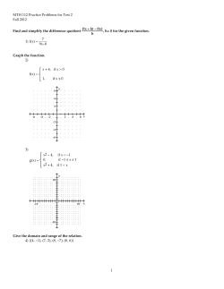 MTH 112 Test 2 Practice Problems fall 2012.tst