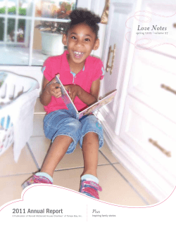 Spring 2012 Newsletter - Ronald McDonald House Charities of