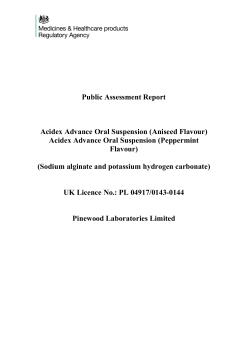 Acidex Advance Oral Suspension