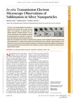 ARTICLE - UT Mechanical Engineering