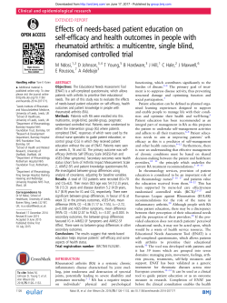 Table 2 - Annals of the Rheumatic Diseases