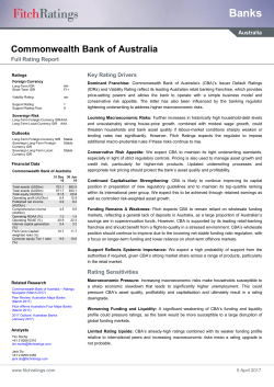 Commonwealth Bank of Australia