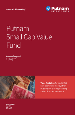 Annual Report - Putnam Investments