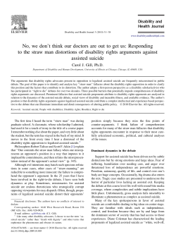 No, we don&bull;t think our doctors are out to get us