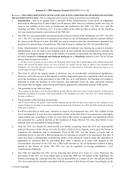 Jackson, R v HM Attorney General [2005] EWCA Civ 126