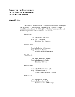 March 15, 2016 - United States Courts
