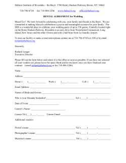 Hebrew Institute of Riverdale &ndash; the Bayit 3700 Henry Hudson