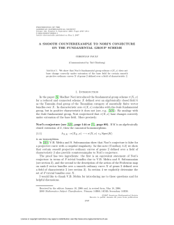 A SMOOTH COUNTEREXAMPLE TO NORI`S CONJECTURE ON