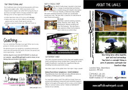 the Match Lake brochures