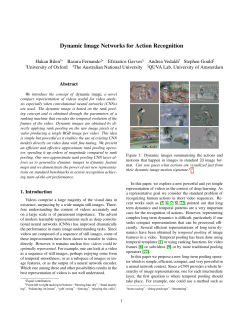 Dynamic Image Networks for Action Recognition