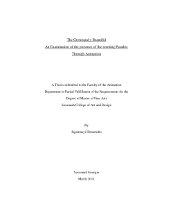 The Grotesquely Beautiful An Examination of