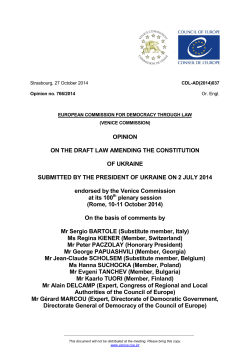 Text of the opinion CDL-AD(2014)037