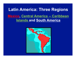 Latin America Three Regions.pptx