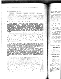 AGO 43-279 @ p.314 - Florida Attorney General