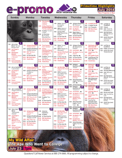My Wild Affair The Ape Who Went to College