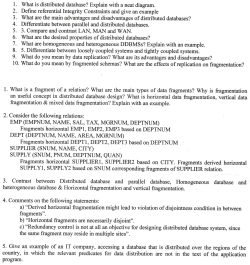 l. What is a fragment of a relation? What are the main types of data