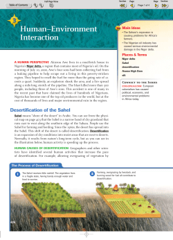 Human&ndash;Environment Interaction