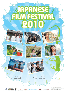 Flyer - Japan Foundation Kuala Lumpur