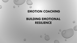 emotion coaching