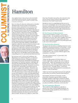 Hamilton - American Society for Public Administration