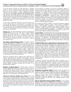 DWC Form 1 - California State University