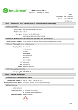 Nu-Cycle 7 MSDS