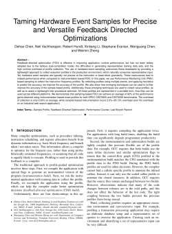 Taming Hardware Event Samples for Precise and Versatile