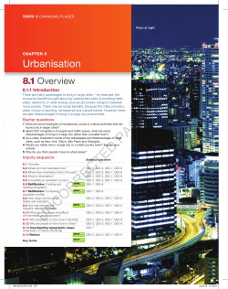 Urbanisation