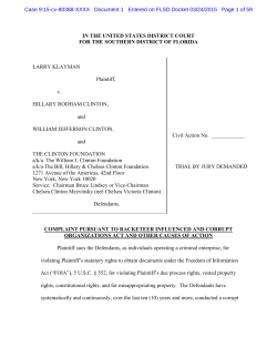 150324-filed Clinton RICO complaint