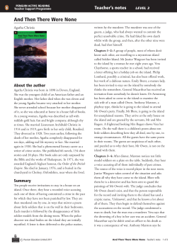 And Then There Were None