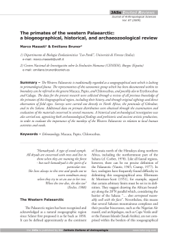 The primates of the western Palaearctic - Isita