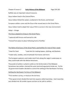 Chapter 8 Lesson 2 Early History of the Midwest Page 254