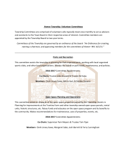 2016-2017 Committee Information