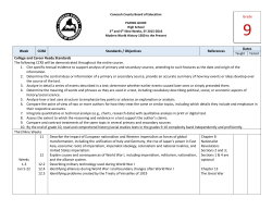 ss 9th second Sem - Conecuh County Board of Education