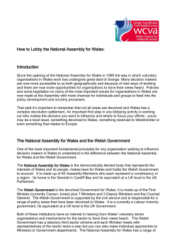 How to lobby the National Assembly