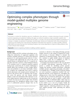 Optimizing complex phenotypes through model