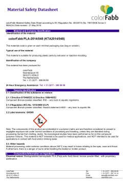 MSDS bronzeFill
