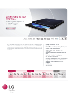 Slim Portable Blu-ray/ DVD Writer 6x 8x 2x 6x 8x 6x 5x 8x 6x