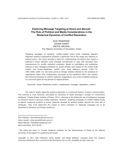 Exploring Message Targeting at Home and Abroad