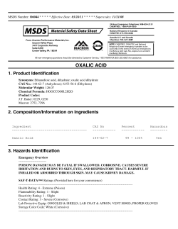 Oxalic Acid Dihydrate JT
